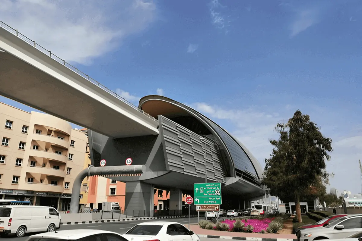 Oud metha metro station
