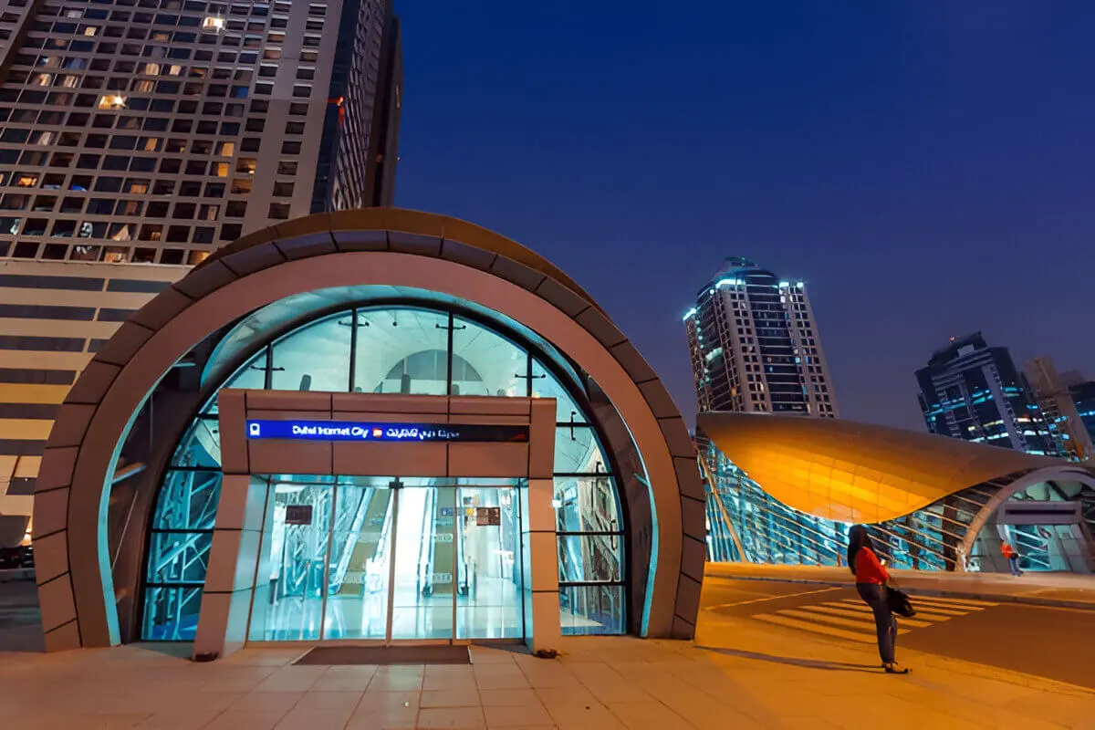Dubai Internet City Metro Station