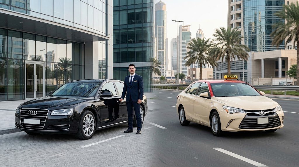 Hourly driver vs taxi Dubai